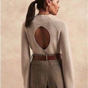 Banana Republic Merino Cutout Sweater NWT